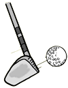 Golf swing schematic