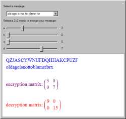 Hill Cipher Encryption and Decryption