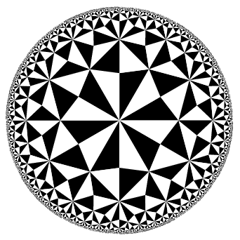 Hyperbolic tessellation