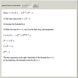 Proof by Induction